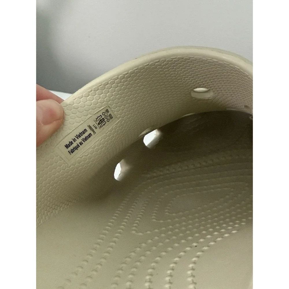 Crocs Siren Clog‎ Men 11 Bone Beige White Platform Chunky Heels Y2K Bratz Doll